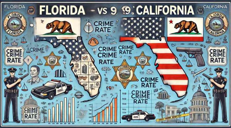 Florida Crime Rate Vs. California